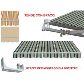 TENDE SOLE C/BRACCI 250X200 GIALLO/BEIGE