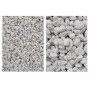 CIOTTOLI 40/60MM BIANCO CARRARA CF25KG