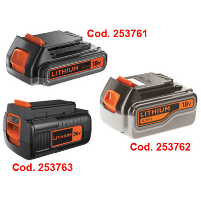 BATTERIE B+D 36V LI 2