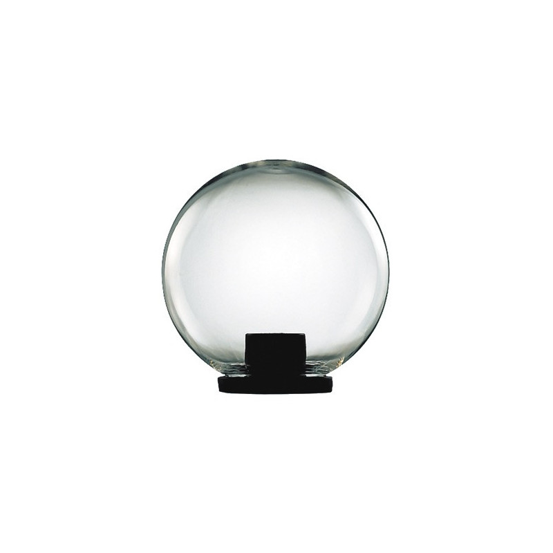 vetro di ricambio per lampione globo in resina antiurto trasparente 