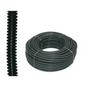 CORRUGATO NERO C/TIRAFILO D.25 RT.25 MT.