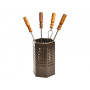 ATTREZZATURE CAMINO CUBO 4 PZ.      -669