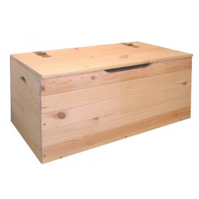 Baule cassapnca in legno massello