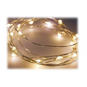 FILI RAME 400 MICRO LED X ESTERNO BIANCO