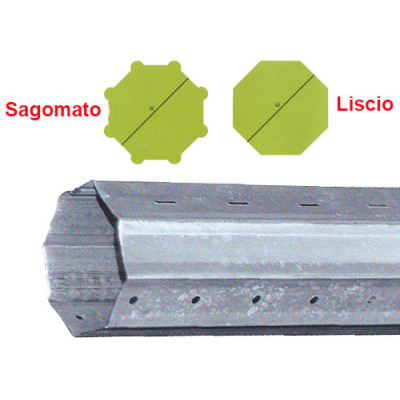 RULLO OTTAGONALE LISCIO   MT.3 A.109030L