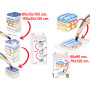 BUSTE SALVASP. SOTTOVUOTO 60X90 CF.2PZ.