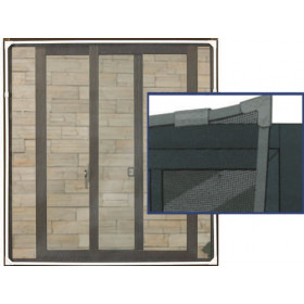 ZANZAR.STOP INSET MAGNET.FINES.CM100X100