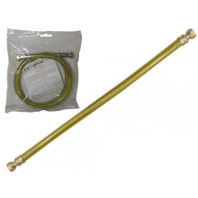 TUBO GAS INOX F/F 1/2 EN14800 CE CM.100