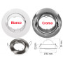 FARETTI INCASSO ORIENTAB.-DIKOR230/BI/SL