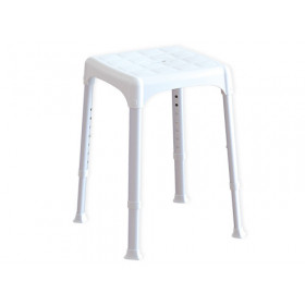 SGABELLO BIANCO HL.CM.39-54 EH-STA-PP-BX