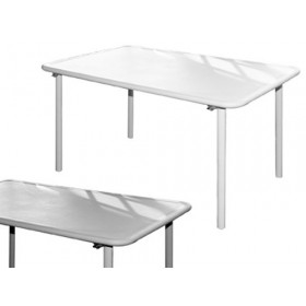 TAVOLI FIBERGLASS RUGBY GRIGIO 135X80CM