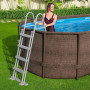 Piscine ovali con oblò cm.427 x250x100   -56714