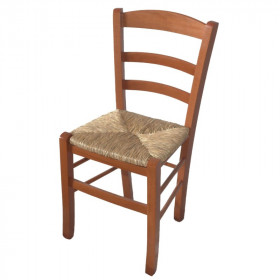 Sedia Paesana legno paglia ciliegio