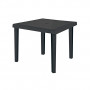 Tavoli resina boheme antracite 90x90
