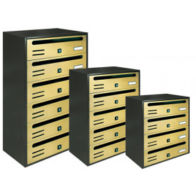 BLOCCHIERE CUBO ORO ORIZZ- -C5RO