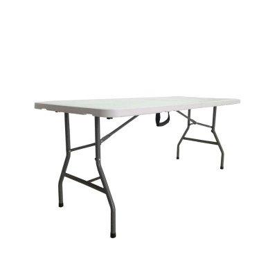 Tavolo rettangolare pieghevole Horeca     183x76x74H cm