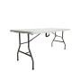 Tavolo rettangolare pieghevole Horeca     183x76x74H cm