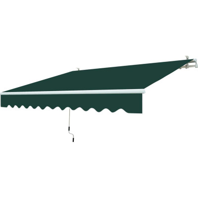 Tenda barra quadra P. 200 L. 250  colore - verde unito