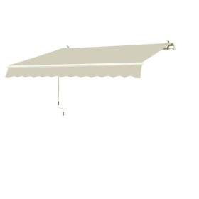 Tenda barra quadra P. 200 L. 300 colore - Beige Unito