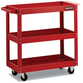 Carrello portautensili 3 piani c/ruote        Misure 70x35x73 H cm