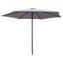 Ombrellone Push up 3 mt. - Colore Grigio struttura in acciao