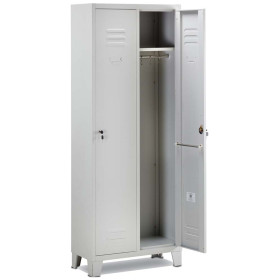 Armadietto spogliatoio 2 posti Misure H 180 x 33 x 68