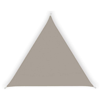 Tenda vela triangolare                5x5x5m  gr.180 TORTORA