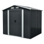 Casetta in acciaio                   Big Store Antracite                    H. 206 P. 174 L. 236 cm
